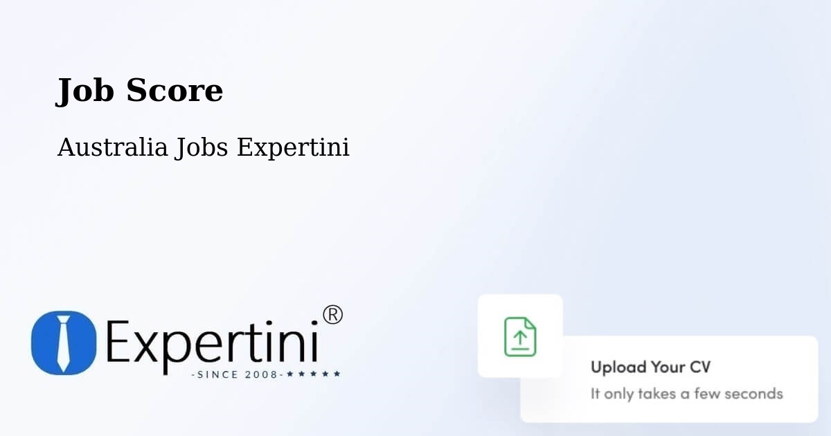 Job Score & Job Description Score Tool – Braddon - Australia Jobs Expertini